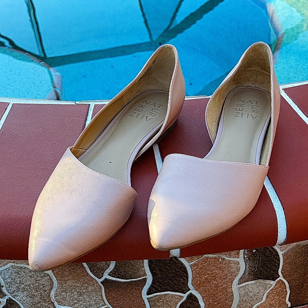 Dusty Pink Flats, Size 8M